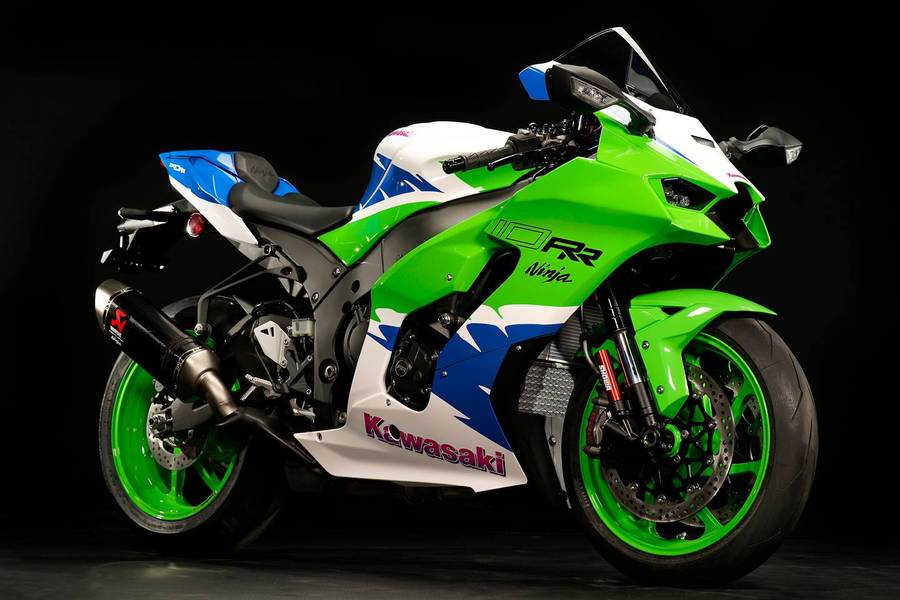 2024 款Ninja ZX-10R 40th纪念版发布，回忆满满！