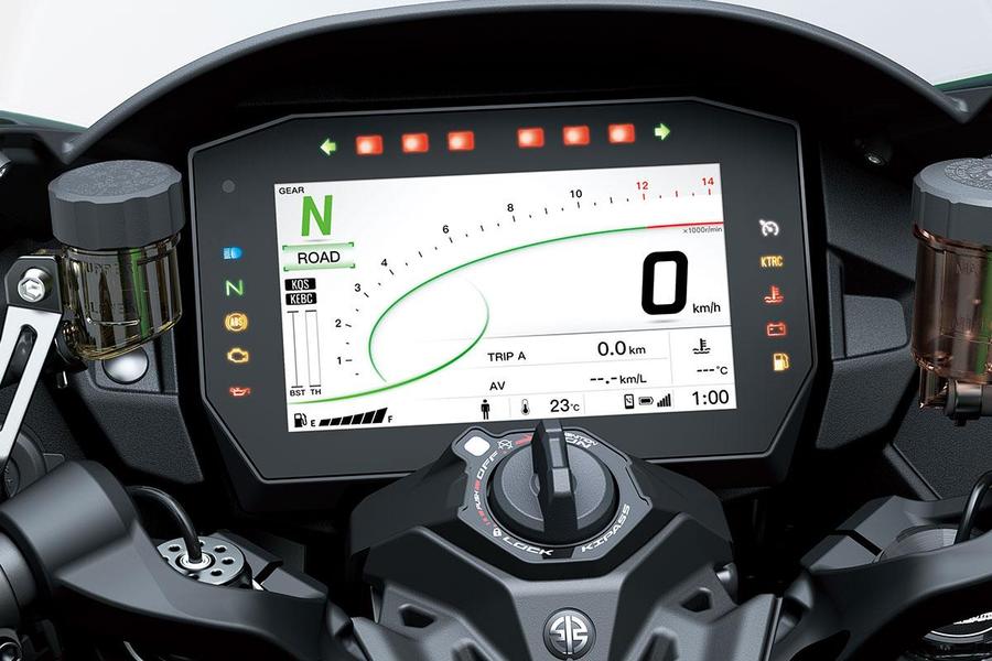 陆地性能怪兽——新款川崎Ninja H2 SX SE上市，机械增压，209匹马力