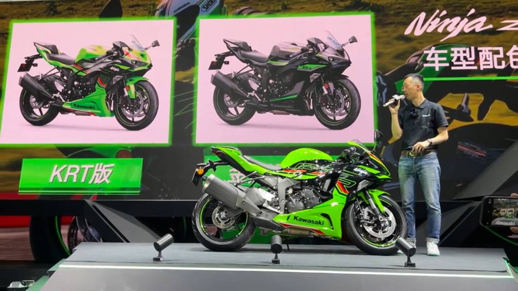 川崎ZX-6R上市，109800元中排仿赛最佳选择！