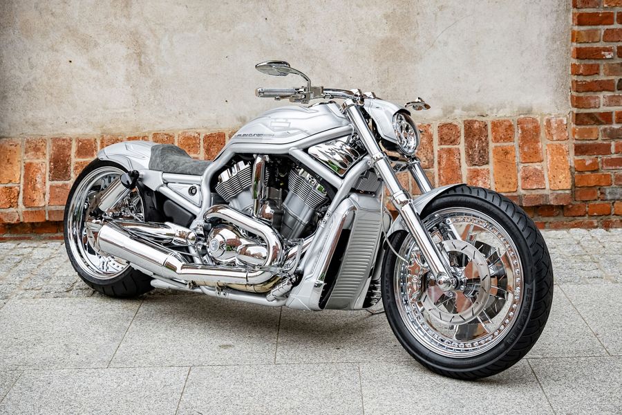 银色幽灵 哈雷戴维森v