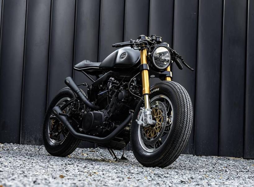 風雅 改装| 1981年雅马哈XV 750 Cafe Racer