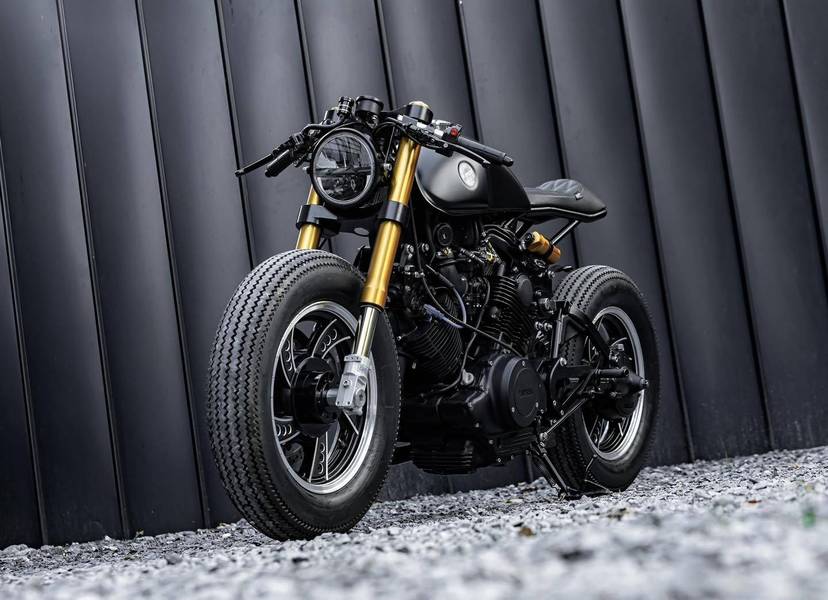 魁高雅 改装| 1981年雅马哈XV 750 Cafe Racer
