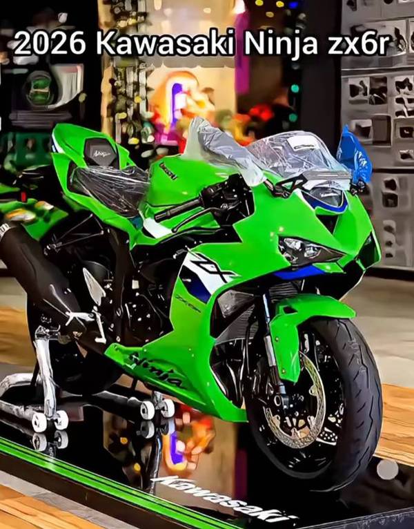 川崎2026款Ninja ZX-6R正式亮相：新色加持，智联功能升级，赛道基因随行！