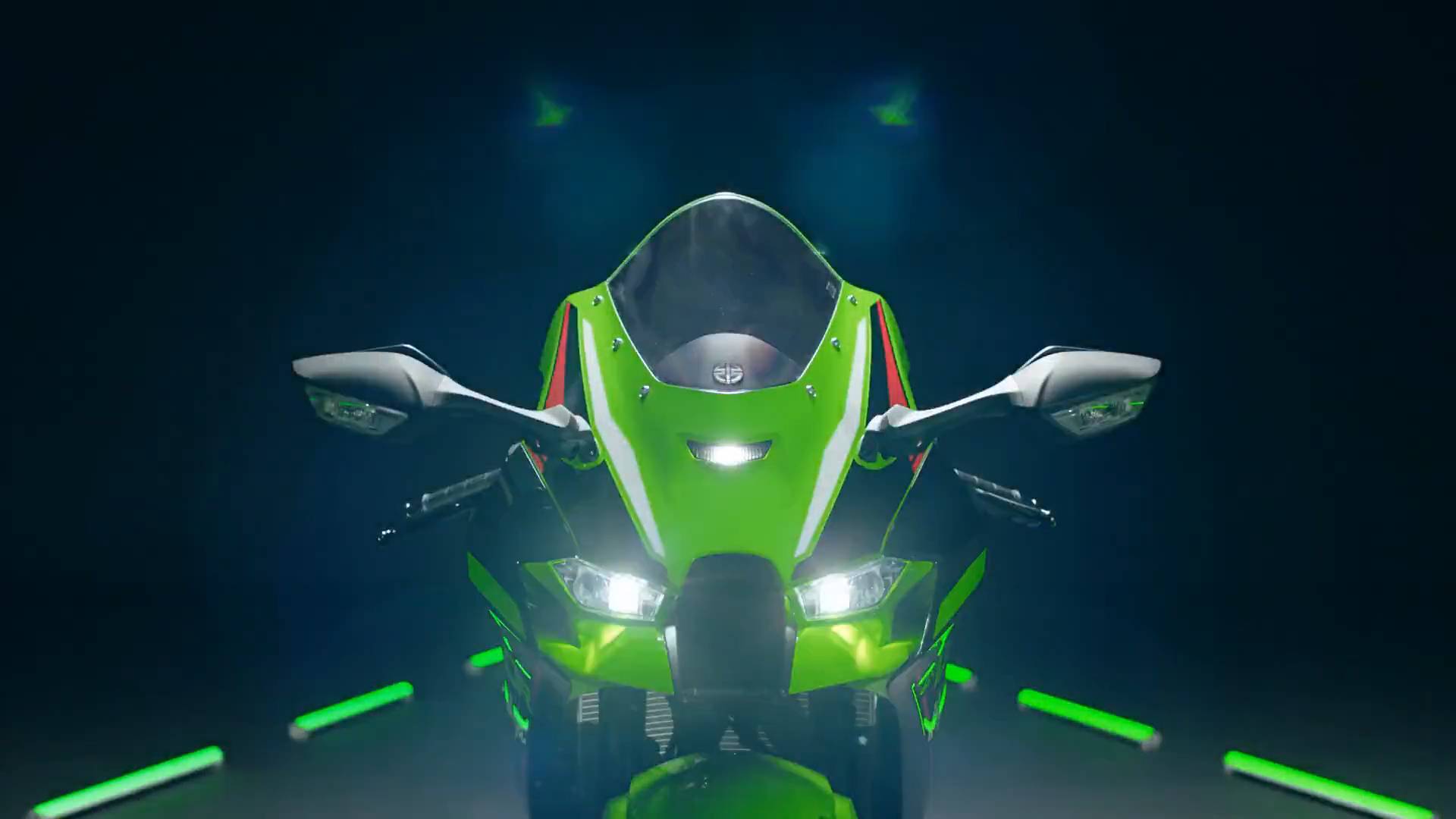 2021款川崎大牛加入空气动力套件外型改版