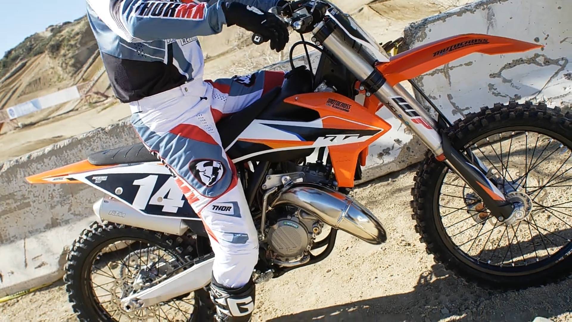 首骑二冲程2021ktm125sx