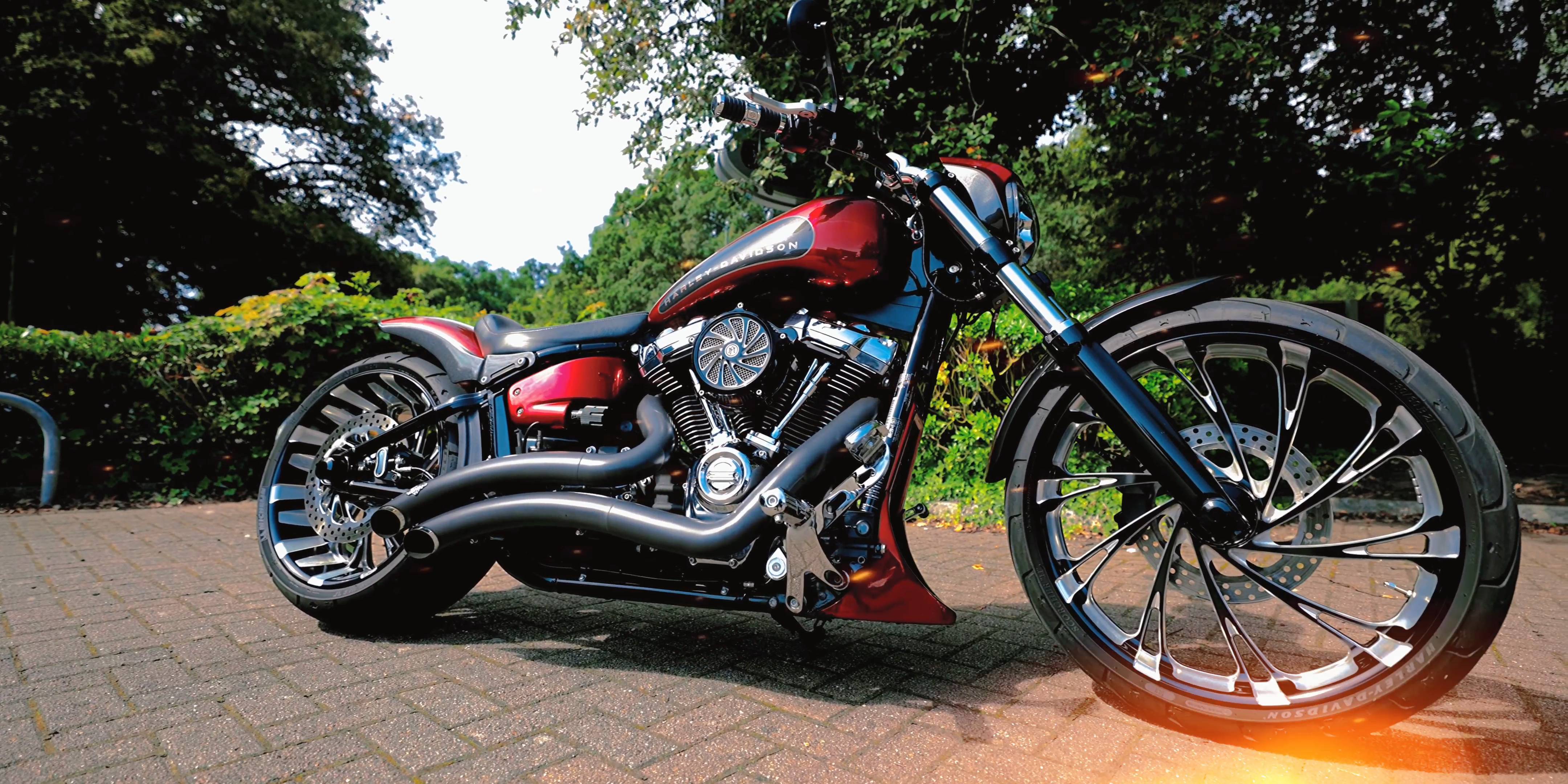 哈雷突破者定制欣赏,摩托范-哈罗摩托