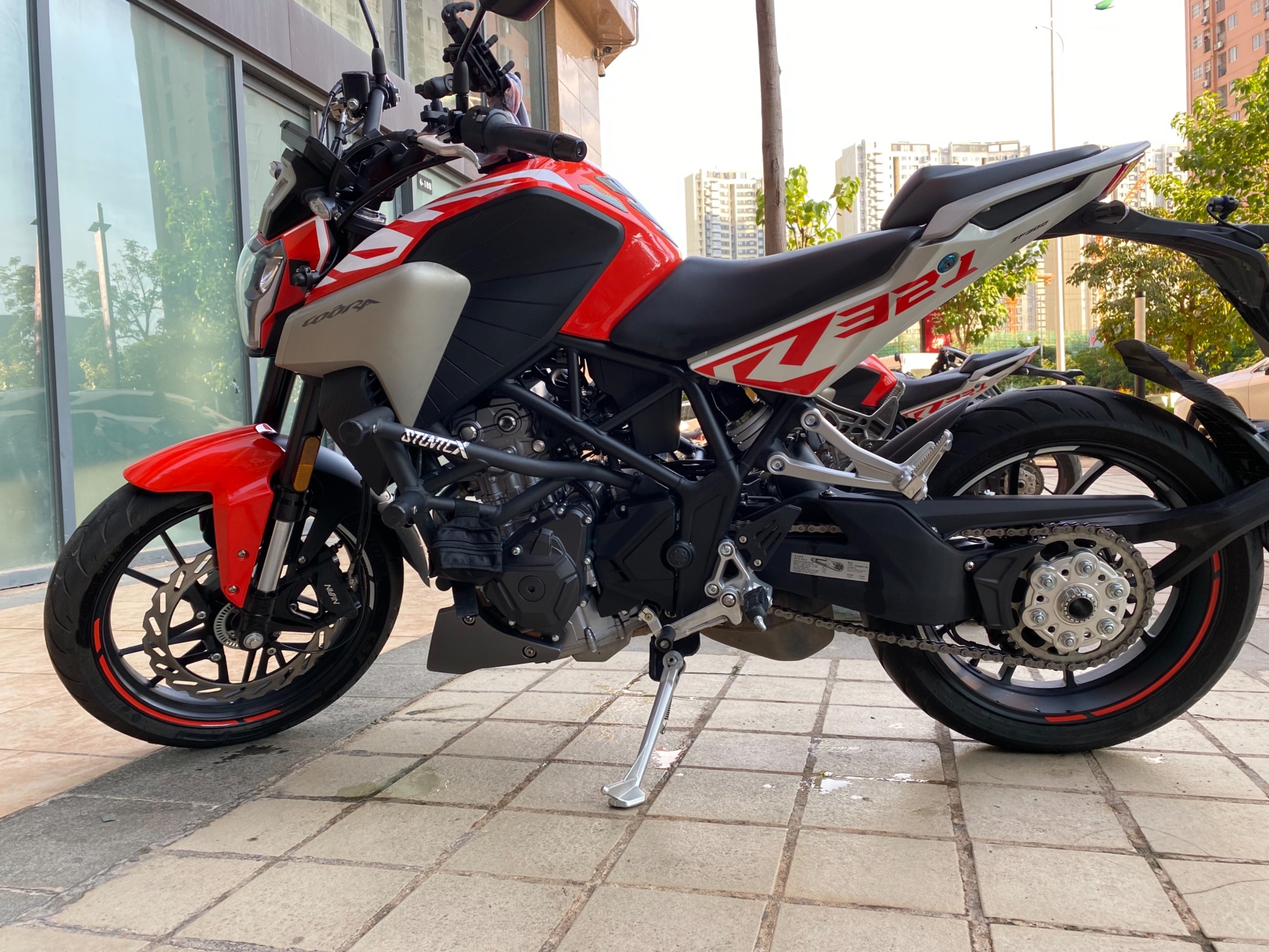 凯越321r全车清洁,摩托范-哈罗摩托