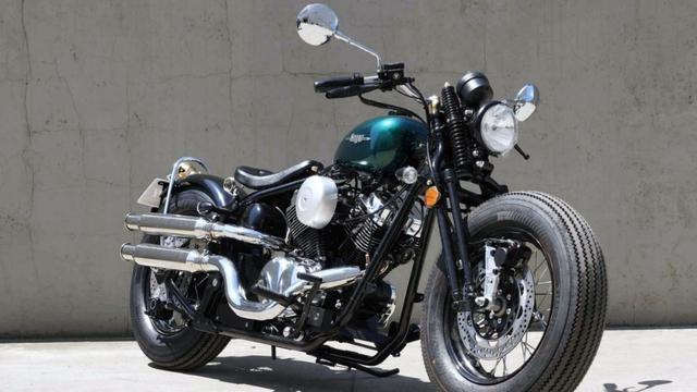 一款柴特博格v 250复古太子车,v缸设计,机械感十足