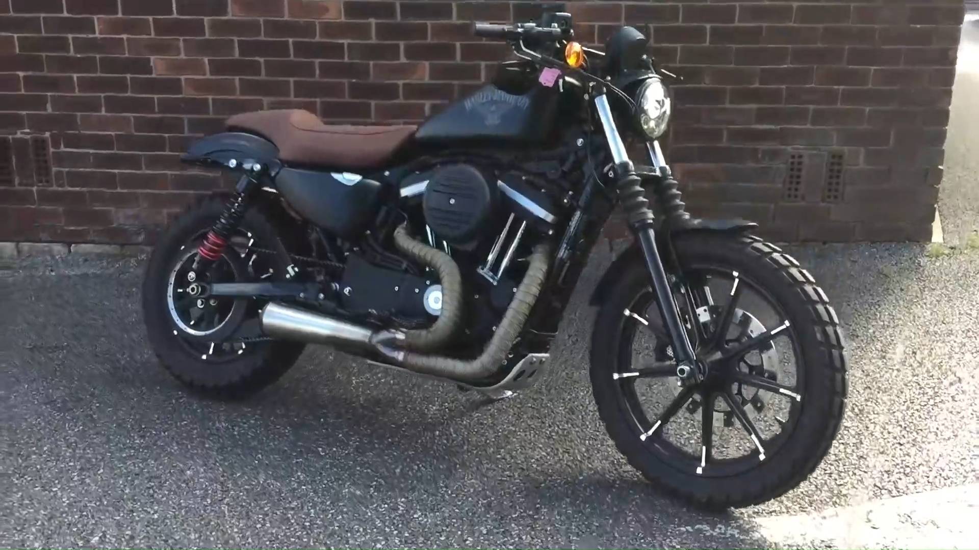 哈雷戴维森iron883实拍有马蹄音哦