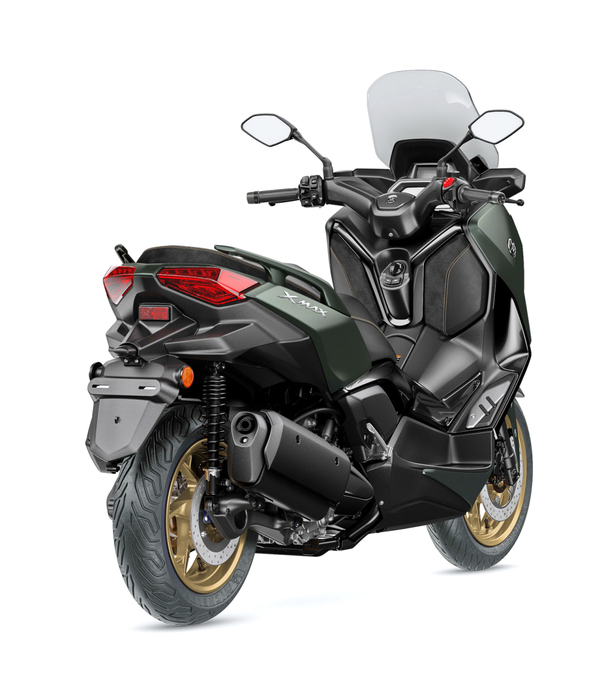 雅马哈2023款tech xmax300豪华踏板细节展示