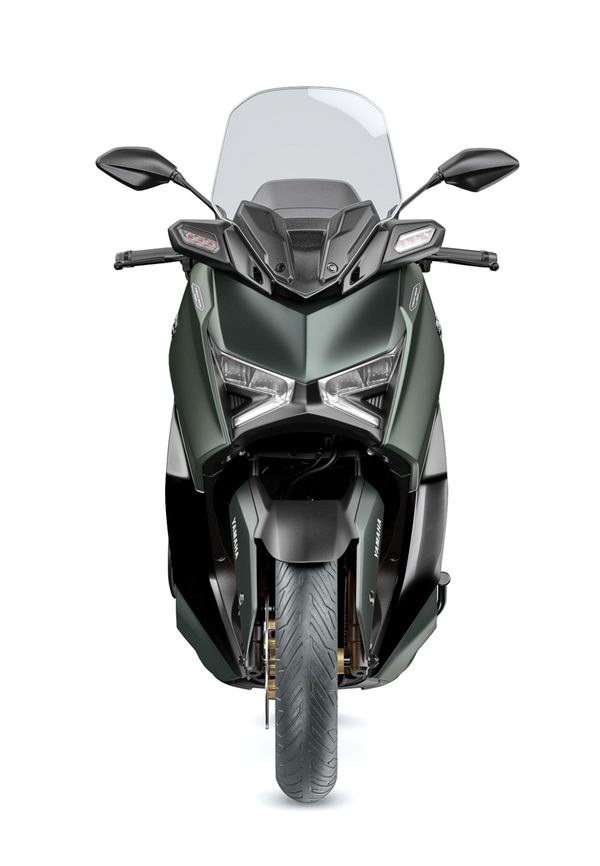 雅马哈2023款tech xmax300豪华踏板细节展示