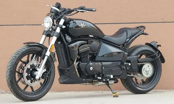 来自大地鹰王新梦马400复古巡航车,外观讨喜,价格合适