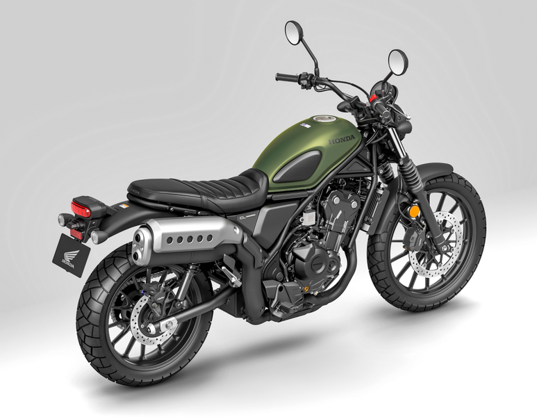 本田全新攀爬风格复古越野 cl500细节展示