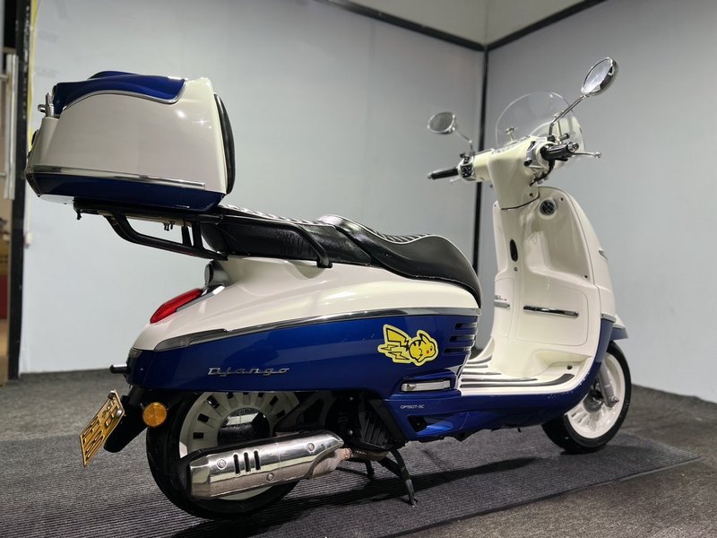 标致姜戈 django 150二手摩托车_摩托范_哈罗摩托